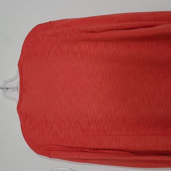 Madewell Open Front Lightweight M2235 Cardigan Orange Size S - Picture 5 of 9